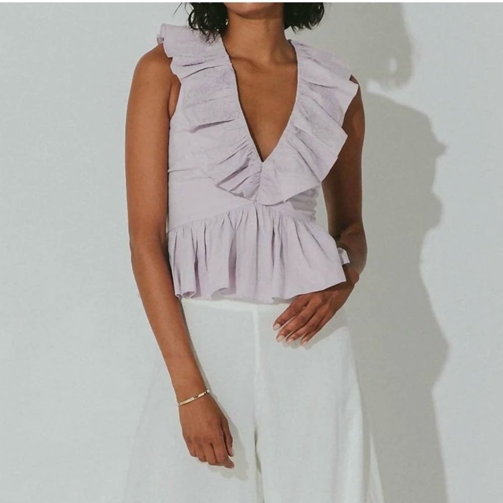Cleobella Vega Top In Lilac